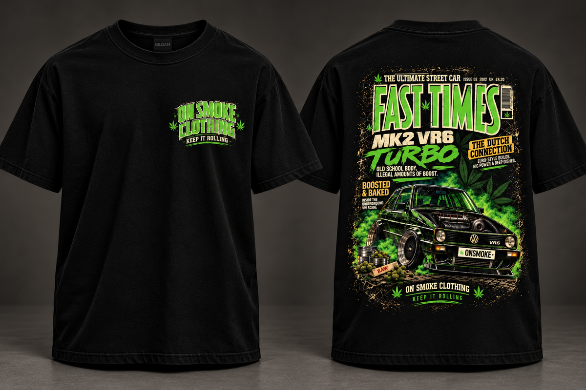 Fast Times x Mk2 VR6 Turbo Tshirt